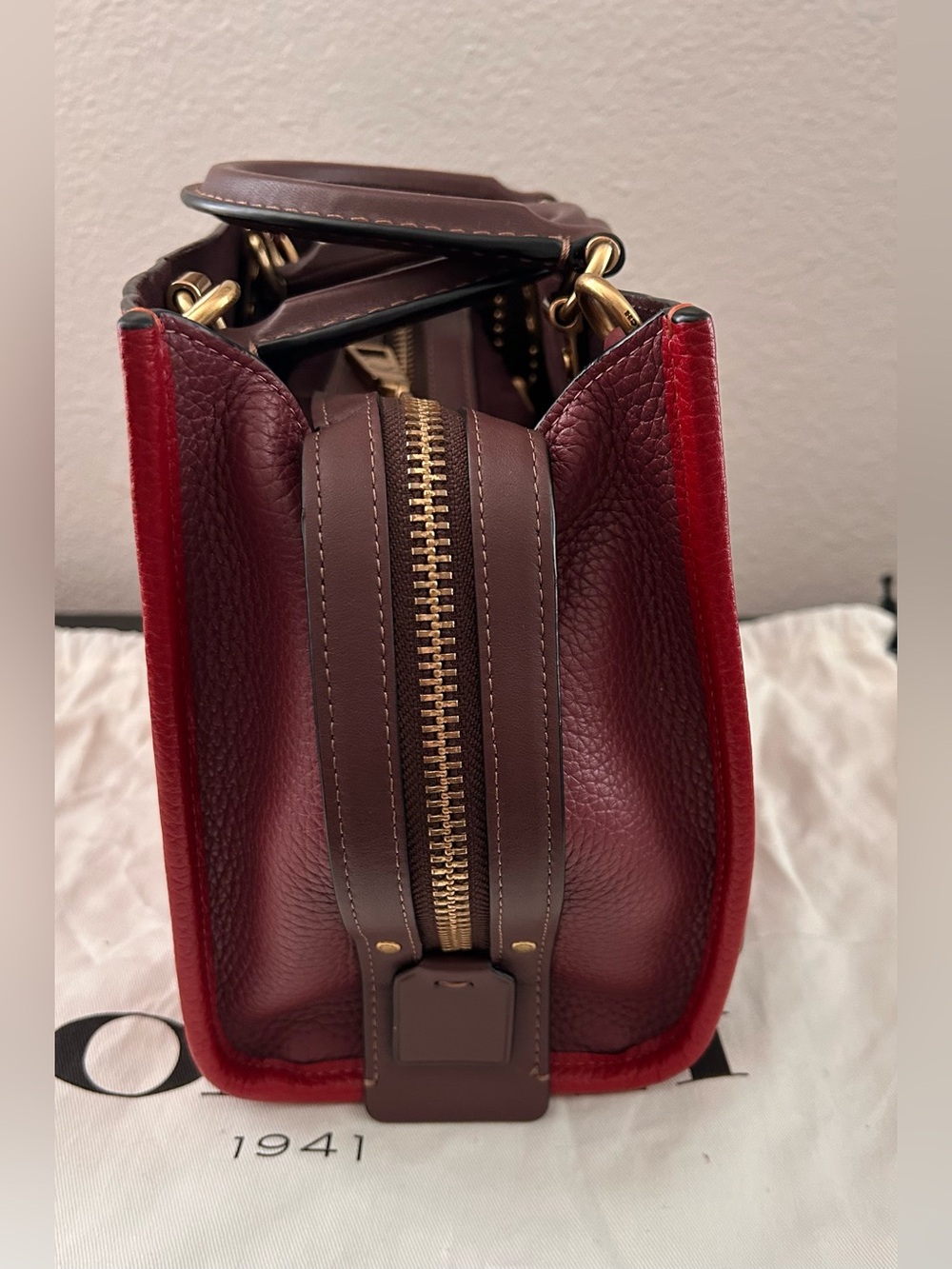 Coach Rogue 25 Bag Tea Roses - Picture 3 of 12
